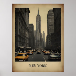New Yorker Vintageplakat Poster