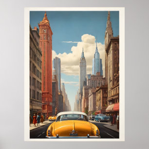 New Yorker Vintageplakat Poster