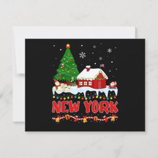 New Yorker Weihnachtsbaum Licht Pyjama Zustand Neu