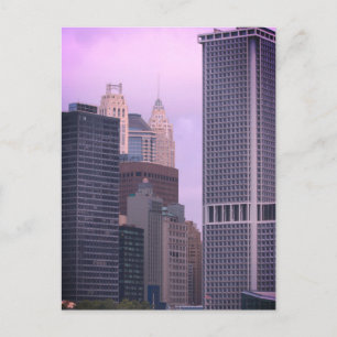 New Yorker Wolkenkratzer Postkarte
