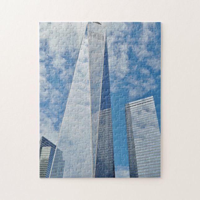New Yorker Wolkenkratzer. Puzzle (Vertikal)