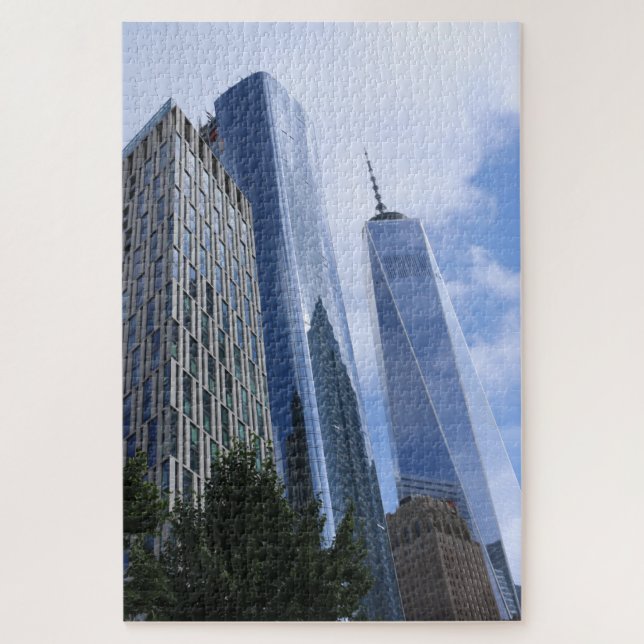 New Yorker Wolkenkratzer Puzzle (Vertikal)