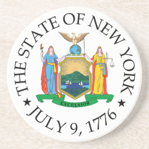 New Yorker Zeichen Getränkeuntersetzer