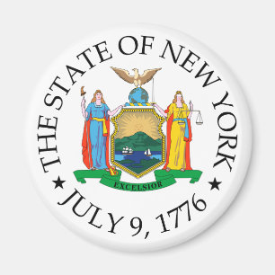 New Yorker Zeichen Magnet