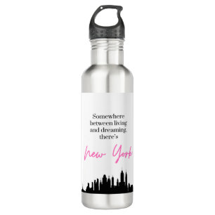 New Yorker Zitatgeschenke Edelstahlflasche