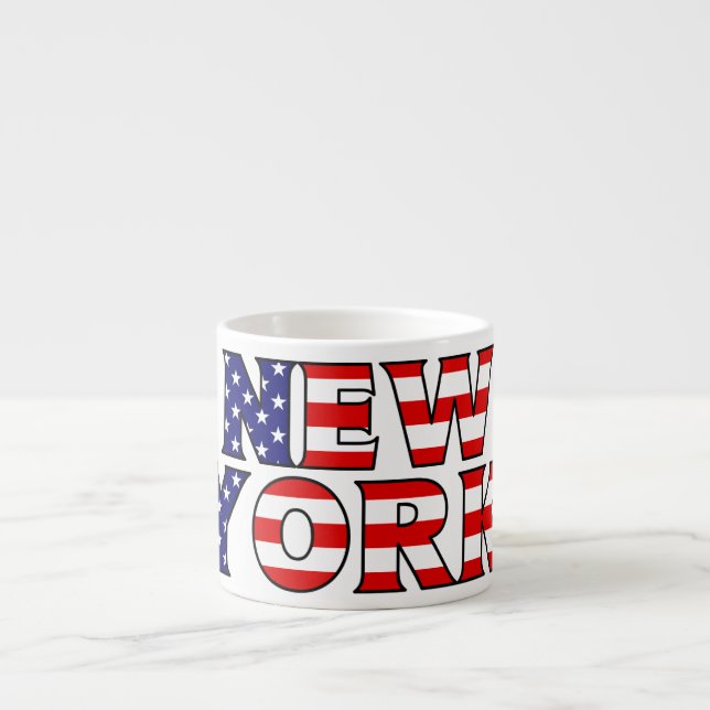 New Yorkespresso-Tasse Espressotasse (Vorderseite)