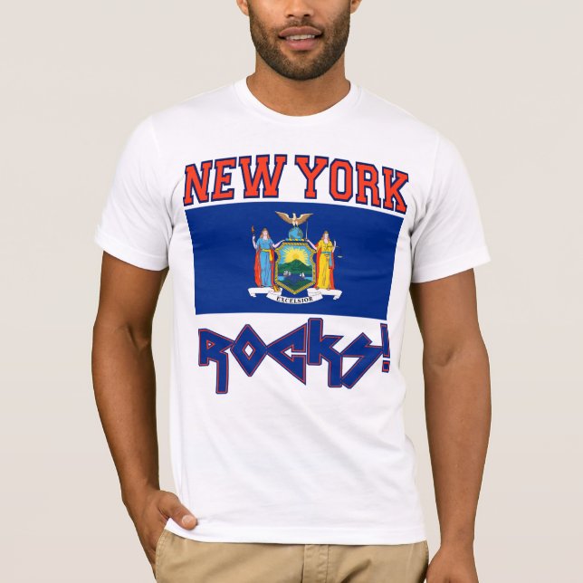 New- Yorkfelsen! T-Shirt (Vorderseite)