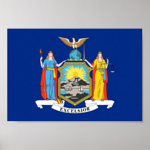 New- Yorkflagge Poster