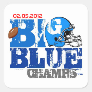 New- Yorkfußball kaut Aufkleber 2012