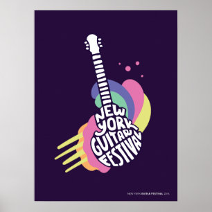 New- Yorkgitarren-Festival-Plakat 2016 Poster