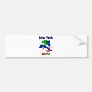 New- Yorkitaliener Autoaufkleber