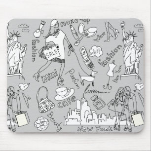 New- Yorkleben Mousepad