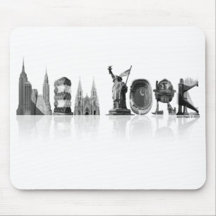 New- Yorkmäusematte Mousepad