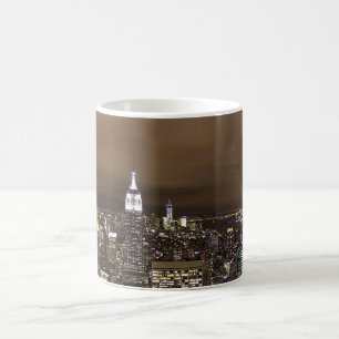 New- YorknachtSkyline Tasse