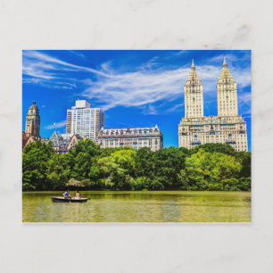 New Yorks Central Park in der Sommerzeit Postkarte