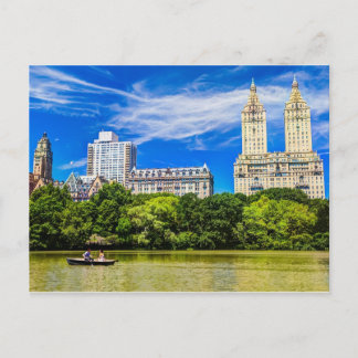 New Yorks Central Park in der Sommerzeit Postkarte