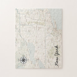New- Yorkschatz-Karte pädagogisch Puzzle