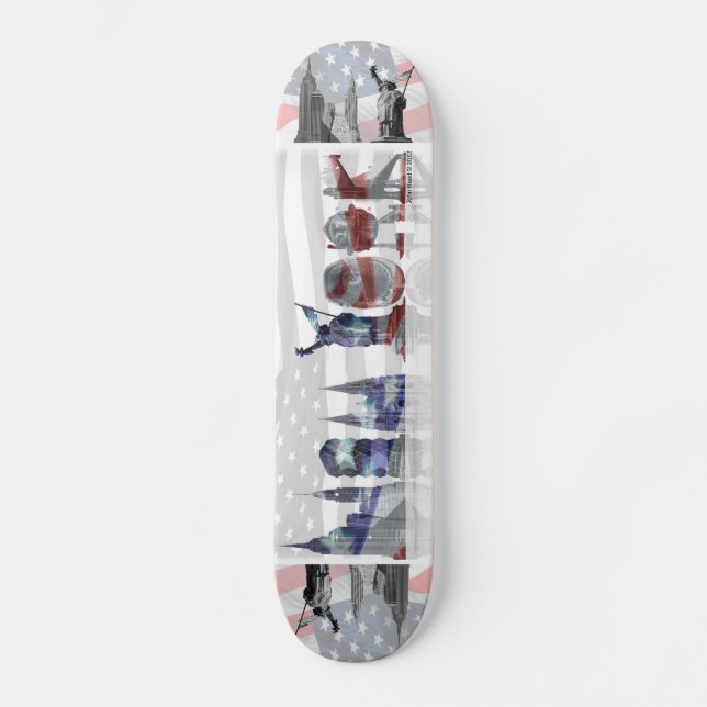 New- YorkSkateboard Skateboard (Vorderseite)