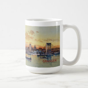 NEW- YORKSkyline 1896 Kaffeetasse