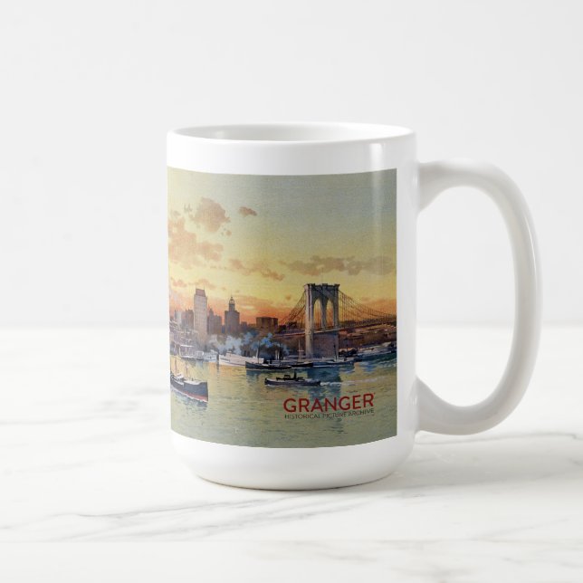 NEW- YORKSkyline 1896 Kaffeetasse (Rechts)