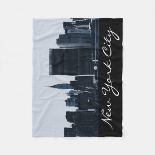 New Yorkskyline-Fleece-Decke Fleecedecke