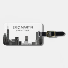 New Yorkskyline-grauer moderner personalisierter