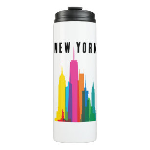 New- YorkSkyline Thermosbecher