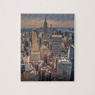 New- YorkSkyline von Rockefeller-Mitte Puzzle