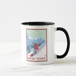 New YorkSnowboarder Scene Tasse