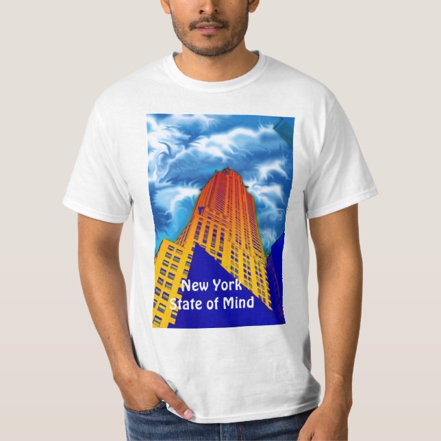 New- YorkStaat des Verstandes T-Shirt (Vorderseite)