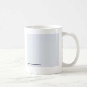 New- YorkStaat in einem Schneesturm Tasse