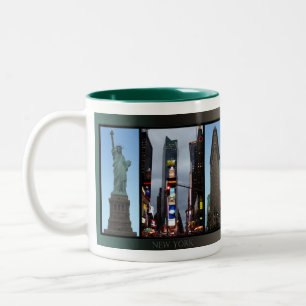 New- YorkTassen-New- Zweifarbige Tasse