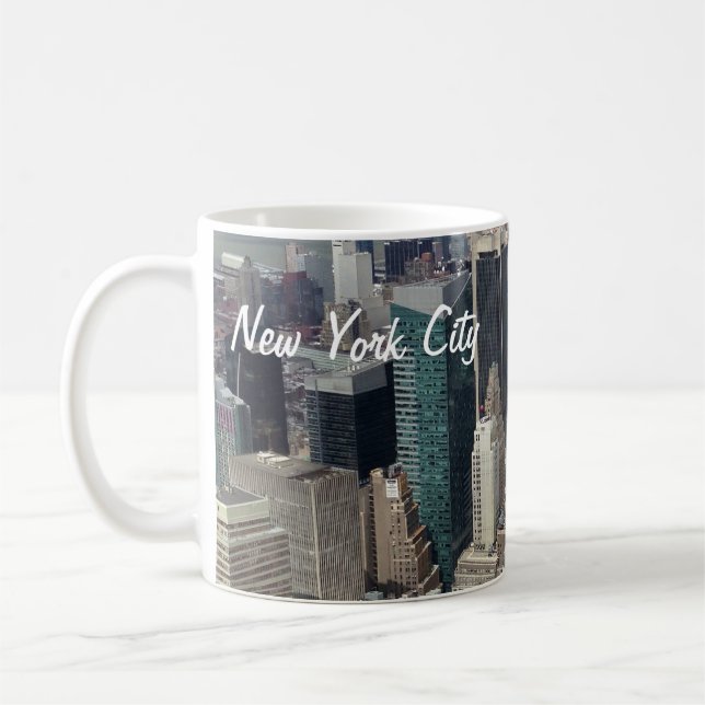 New- Yorkwolkenkratzer-Tasse Kaffeetasse (Links)