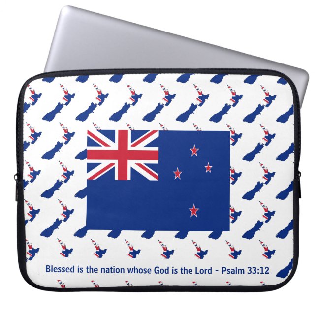 NEW ZEALAND AOTEAROA Selig Nation PSA 33 Notebook Laptopschutzhülle (Vorderseite)