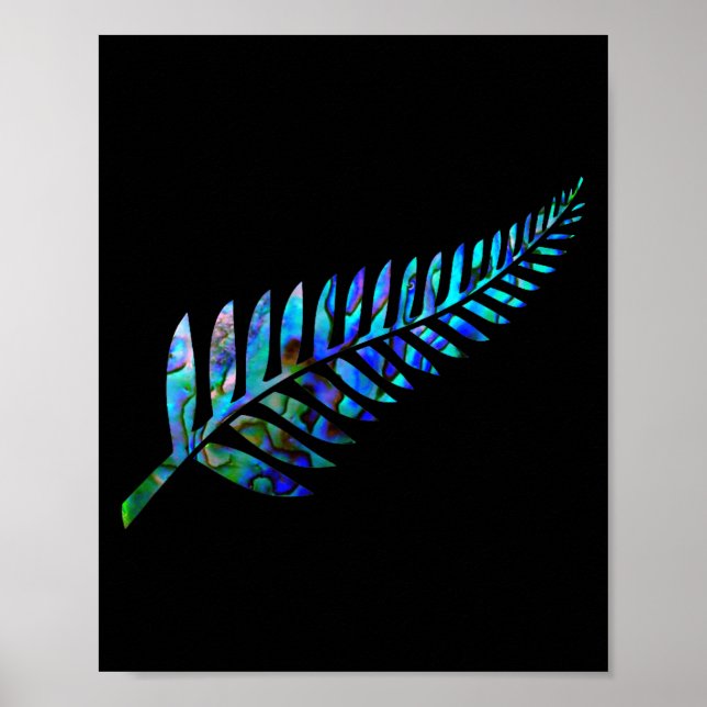 New Zealand Fern  Poster (Vorne)