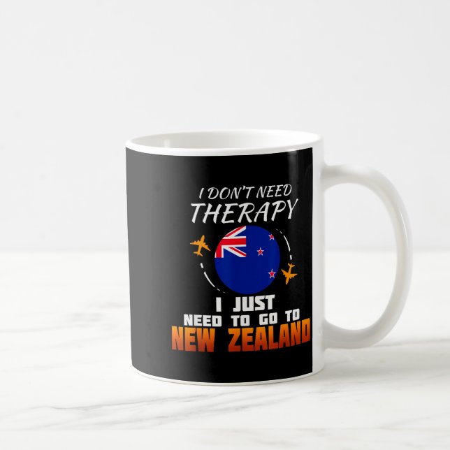 New Zealand Flag I Vacation I Funny New Zealand  Kaffeetasse (Rechts)