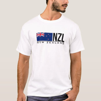NEW ZEALAND FLAG KIWI NZL SPORTARTEN SPIELE ATHLET T-Shirt