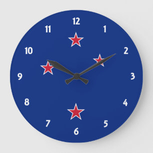 new zealand große wanduhr