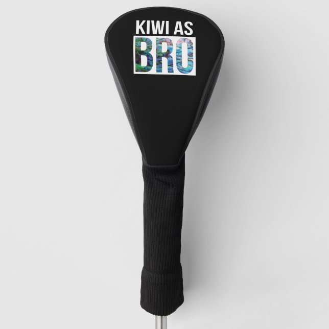 NEW ZEALAND KIWI ALS BRO GOLF HEADCOVER (Vorderseite)