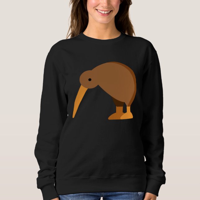 New Zealand Kiwi Bird Animal Wildlife  5 Sweatshirt (Vorderseite)