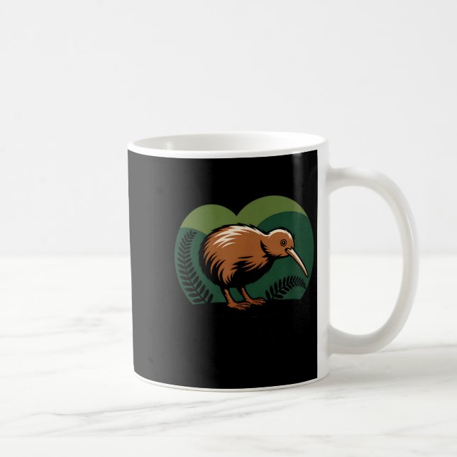 New Zealand Kiwi Bird  Kaffeetasse (Rechts)