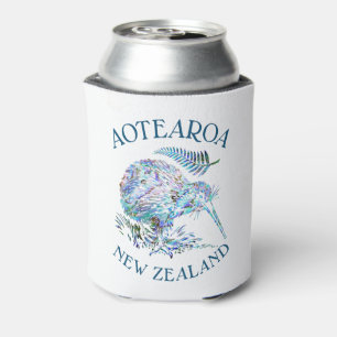 NEW ZEALAND KIWI FERN PAUA CAN COOLER DOSENKÜHLER