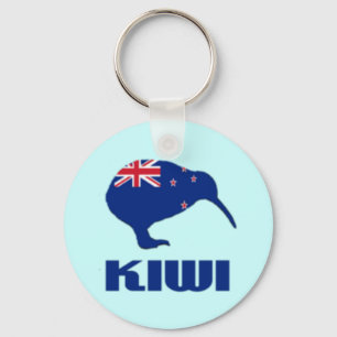 New Zealand Kiwi Keychain Flag Schlüsselanhänger