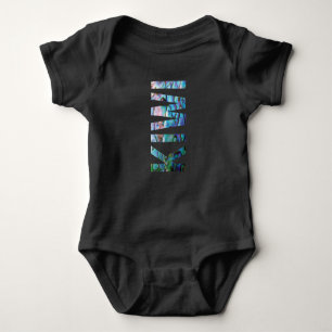 NEW ZEALAND KIWI PAUA BABY BODYSUIT STRAMPLER