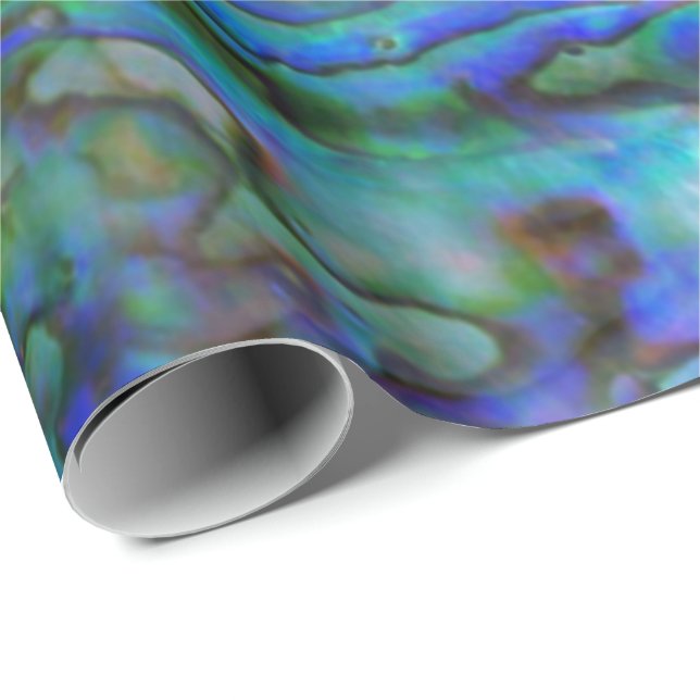 NEW ZEALAND KIWI PAUA GESCHENKPAPIER (Rolleneckpunkt)