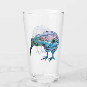 NEW ZEALAND KIWI PAUA GLAS