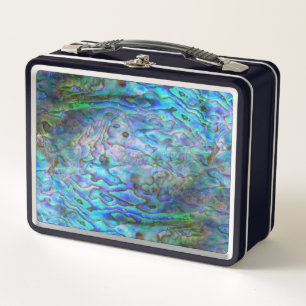 NEW ZEALAND KIWI PAUA METALL BROTDOSE