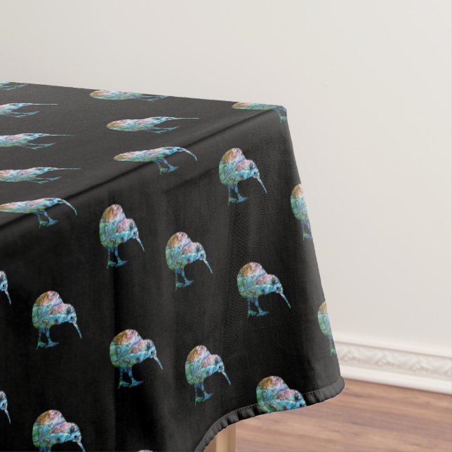 NEW ZEALAND KIWI PAUA TISCHDECKE (Beispiel)