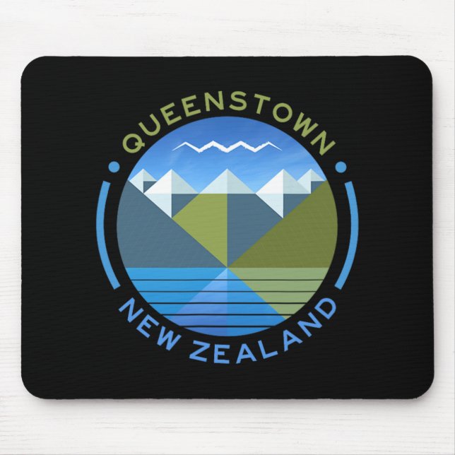 New Zealand Kiwi Queenstown  Mousepad (Vorne)