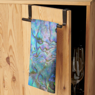 NEW ZEALAND PAUA GESCHIRRTUCH